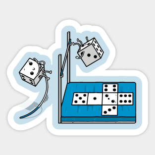 Dice Jump! Sticker